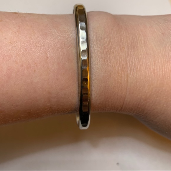 Large Sterling Cuff Bracelet - Picture 1 of 7